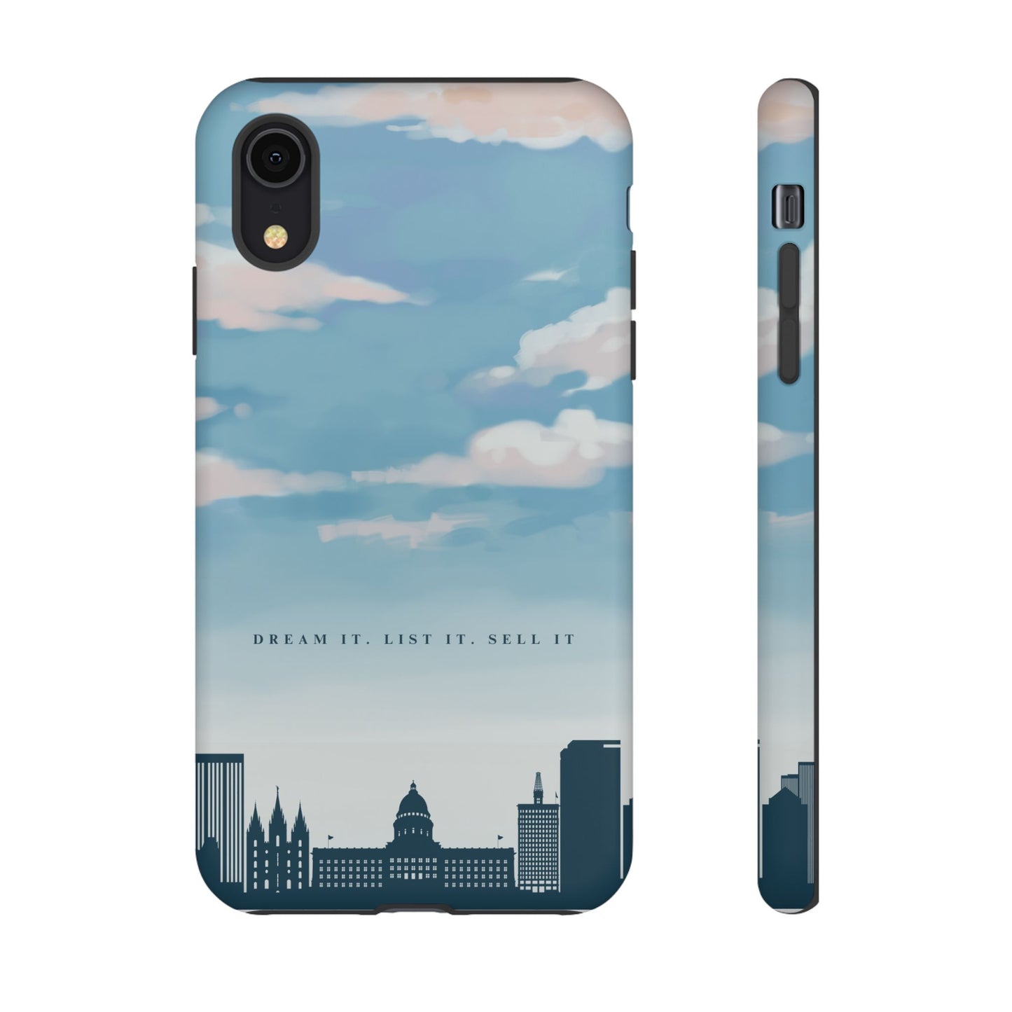 Dream It, List It, Sell It Phone Case - Inspirational Tough Cases for Entrepreneurs